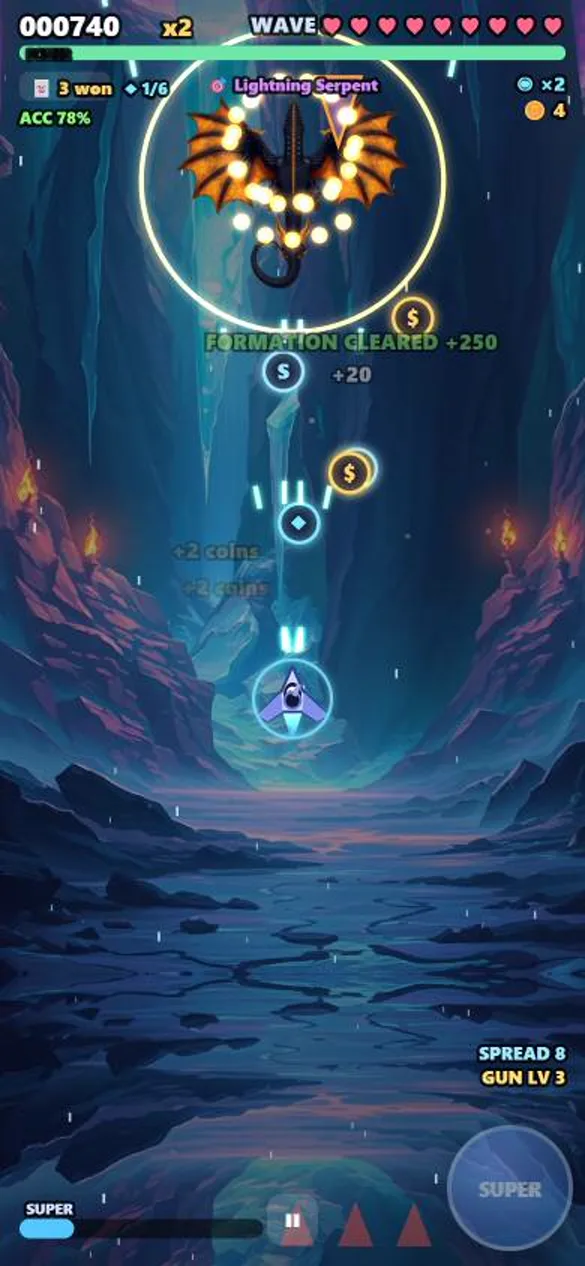 Card Invaders gameplay